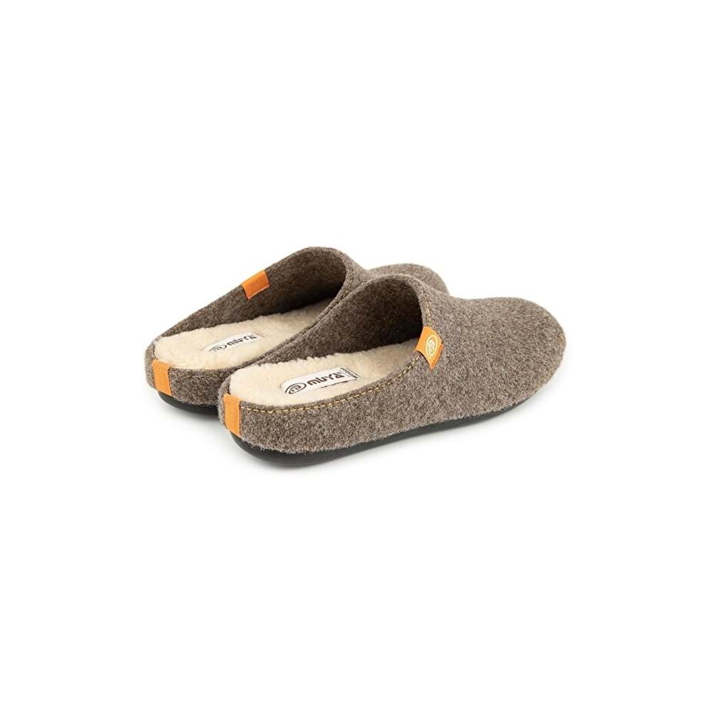 Muya İontas Anatomik Taban Kadın Ev Terliği - Kahverengi - 36