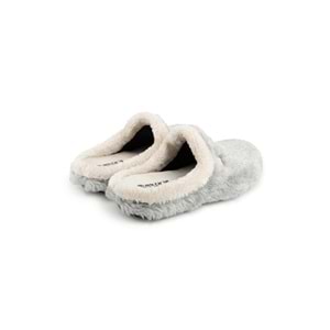 Muya Kraska Anatomik Taban Kadın Ev Terliği - Gri - 40