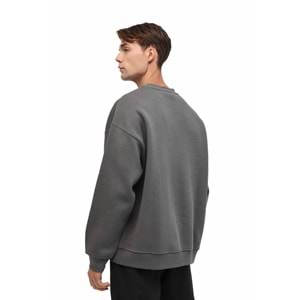 LUMBERJACK MB ROS 16HS108 5PR ERKEK SWEATSHİRT - ANTRASİT - L