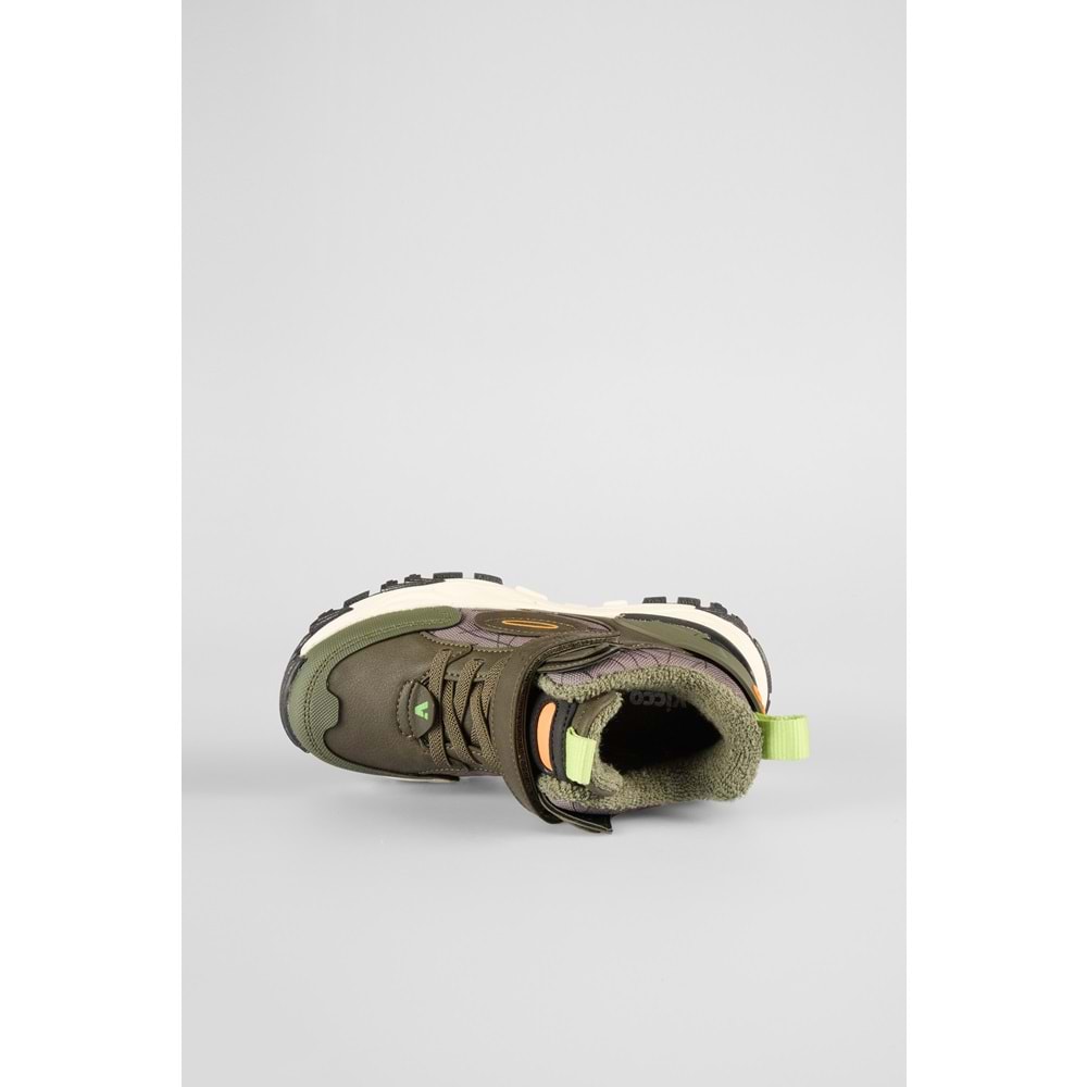 VİCCO TURA ERKEK ÇOCUK KÜRKLÜ OUTDOOR BOT - HAKİ - 31