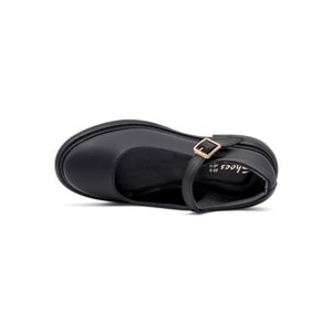 SHOES 0466 OXFORD KADIN AYAKKABI - SİYAH - 36