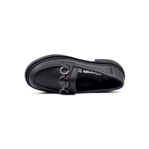 WISSENTE 1823 TOKA DETAYLI KADIN LOAFER - SİYAH - 40