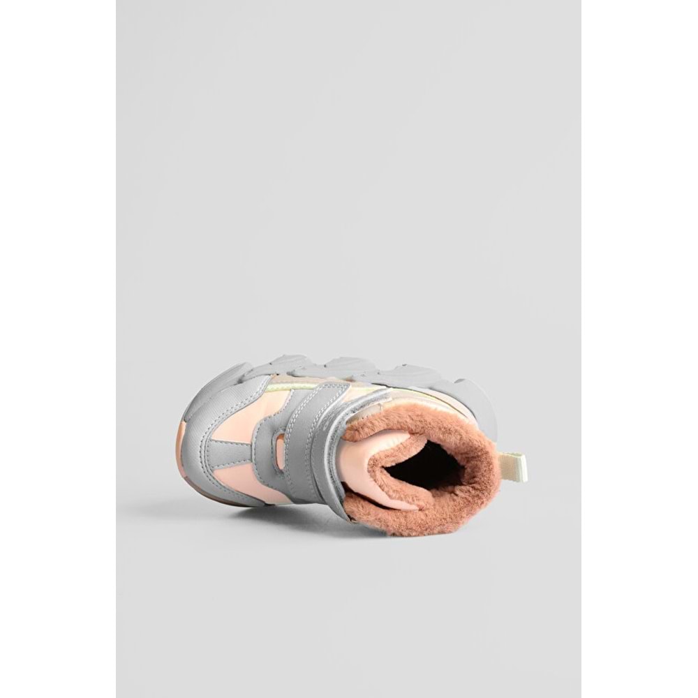 VİCCO FON KIZ ÇOCUK KÜRKLÜ BOT - PUDRA - 31