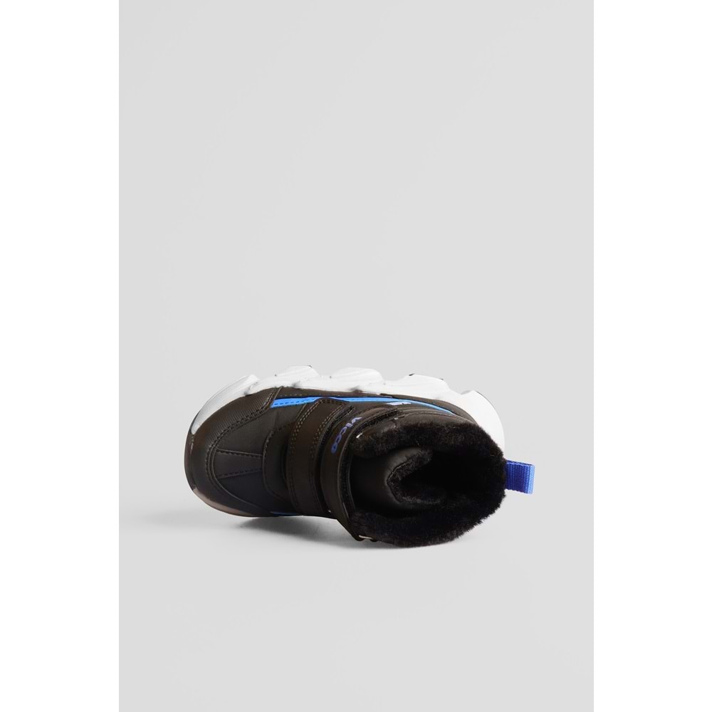 VİCCO FON ERKEK ÇOCUK KÜRKLÜ BOT - SAKS-MAVİ - 31