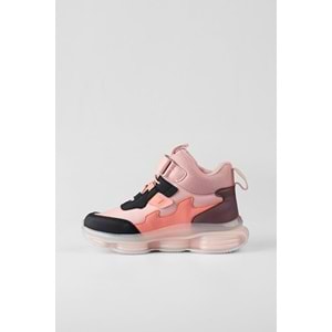 VİCCO HEEL SU İTİCİ ÇOCUK SNEAKER BOT - PUDRA - 32