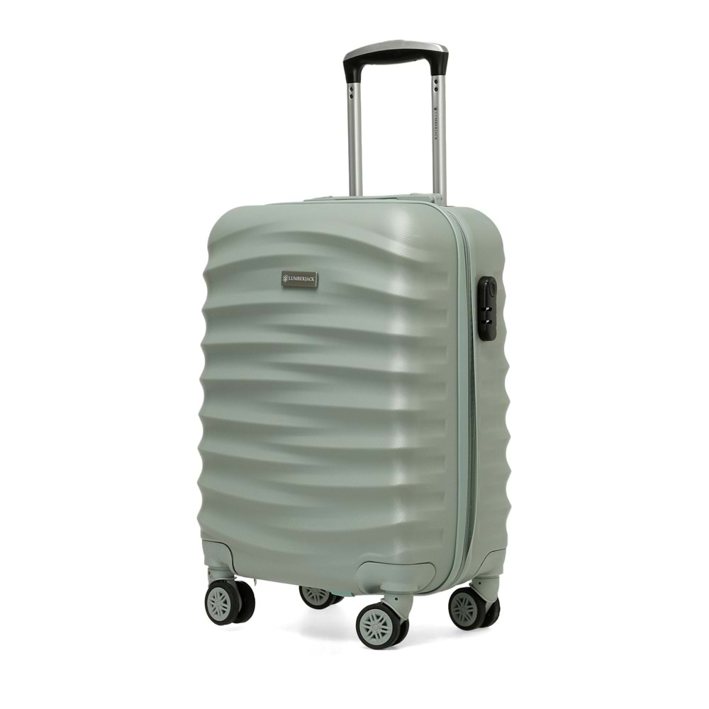 LUMBERJACK NEWYORK-K ABS 5PR KABİN BOY VALİZ - A.YEŞİL - STD