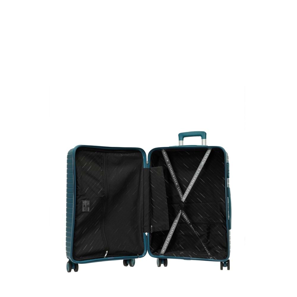 LUMBERJACK PARIS-O PP 5PR ORTA BOY VALİZ - PETROL - STD