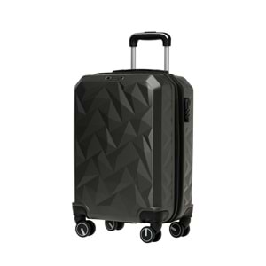 LUMBERJACK HEXAGON-O ABS 5PR ORTA BOY VALİZ - ANTRASİT - STD