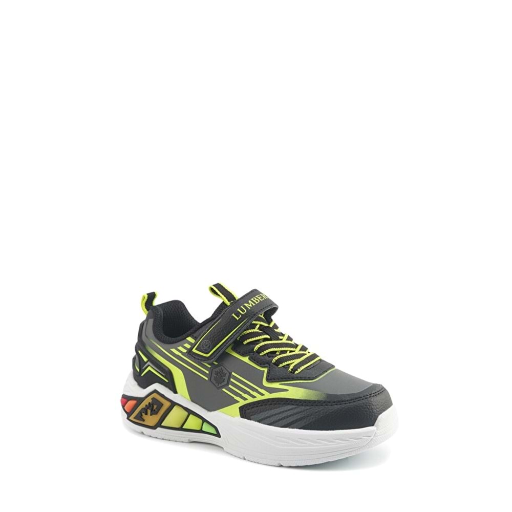LUMBERJACK UNIT 5PR ERKEK ÇOCUK SPOR AYAKKABI - ANTRASİT - 31