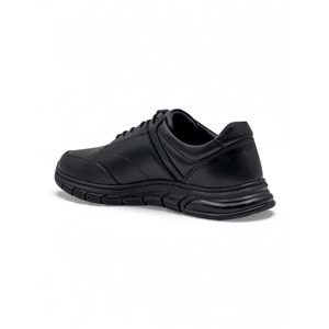 VOYAGER M197-1 ERKEK HAKİKİ DERİ SNEAKER AYAKKABI - SİYAH - 40