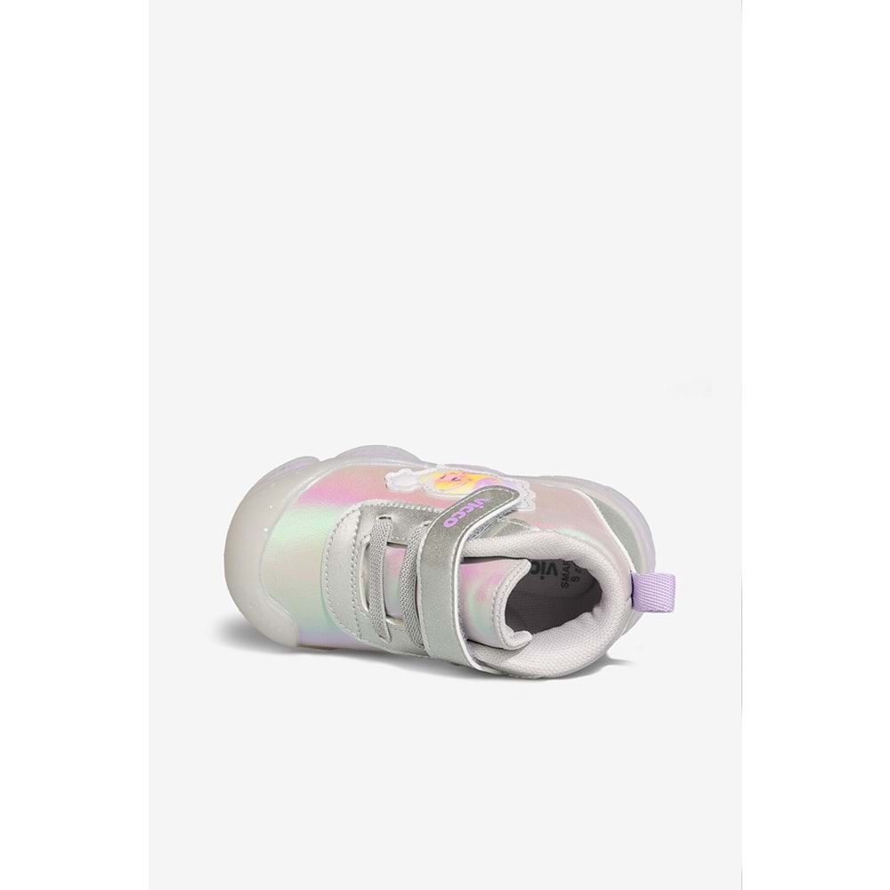 VİCCO GEMİNİ IŞIKLI KIZ BEBEK BOT - GRİ - 22