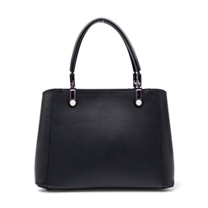 1010 Kadın 3 Bölmeli El ve Omuz Çantası - SİYAH-HAKİ