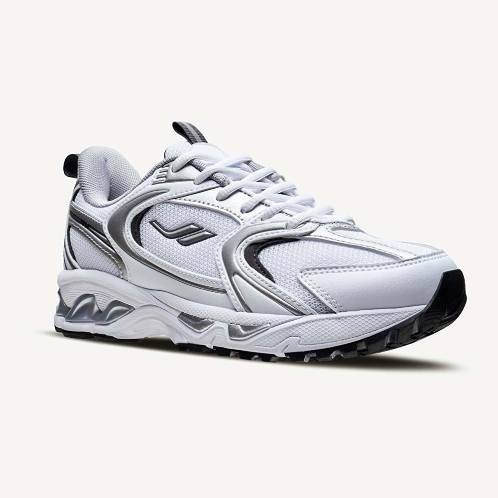 LESCON ORION 3 UNİSEX SNEAKER SPOR AYAKKABI - BEYAZ-GRİ - 40