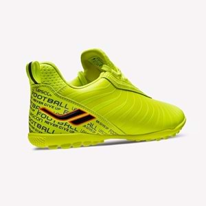 LESCON ARES 6 ERKEK HALI SAHA FUTBOL AYAKKABISI - FOSFOR YEŞİL - 40