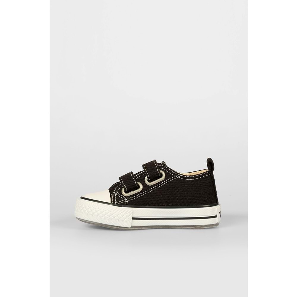 VİCCO PİNO IŞIKLI UNİSEX BEBEK SPOR AYAKKABI - SİYAH-BEYAZ - 22