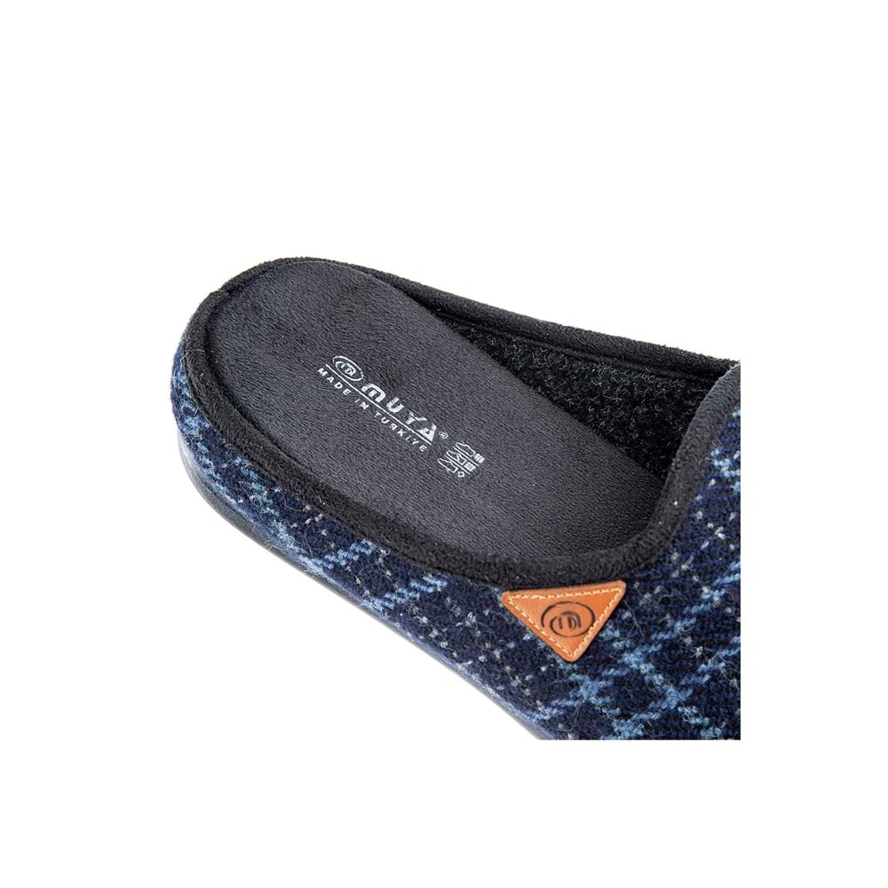 Muya Davis Anatomik Taban Erkek Ev Terliği - Lacivert - 40