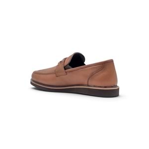 VOYAGER 5768 ERKEK HAKİKİ DERİ LOAFER AYAKKABI - TABA - 40