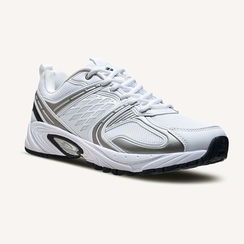 LESCON MAGNEZYA ERKEK SNEAKER SPOR AYAKKABI - BEYAZ - 41