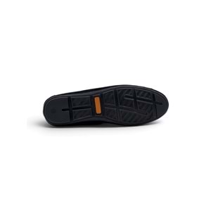 VOYAGER 4187 HAKİKİ DERİ ERKEK LOAFER AYAKKABI - SÜET SİYAH - 40