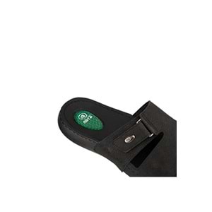 Muya İdunnu Anatomik Taban Jel Destekli Topuk Dikeni Dört Mevsim Erkek Terlik - Siyah - 40