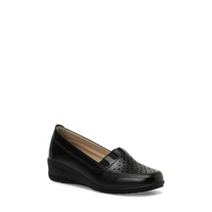 POLARİS 166088.Z6FX KADIN DOLGU TOPUK COMFORT AYAKKABI - SİYAH - 37