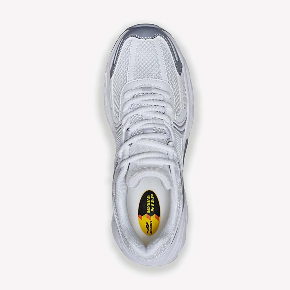 LESCON MEGARON UNİSEX SNEAKER AYAKKABI - BEYAZ - 40