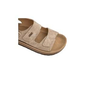 Muya Lava Anatomik Taban Unisex Sandalet - Krem - 40