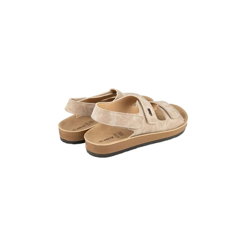 Muya Lava Anatomik Taban Unisex Sandalet - Krem - 40