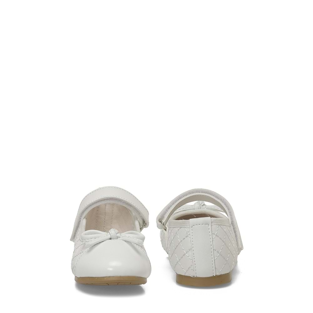POLARİS YEZY.P6FX KIZ ÇOCUK BABET AYAKKABI - BEYAZ - 30