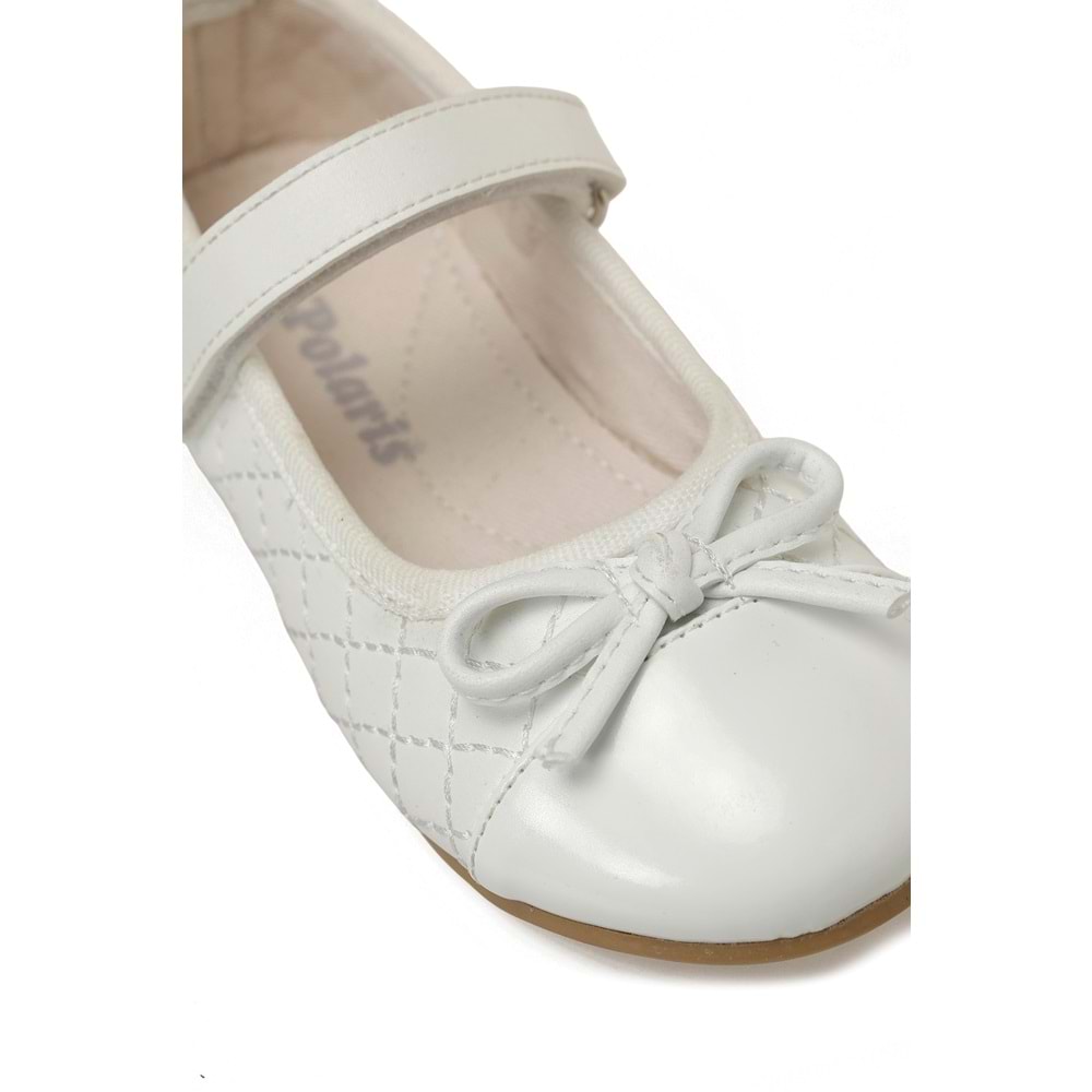 POLARİS YEZY.P6FX KIZ ÇOCUK BABET AYAKKABI - BEYAZ - 30