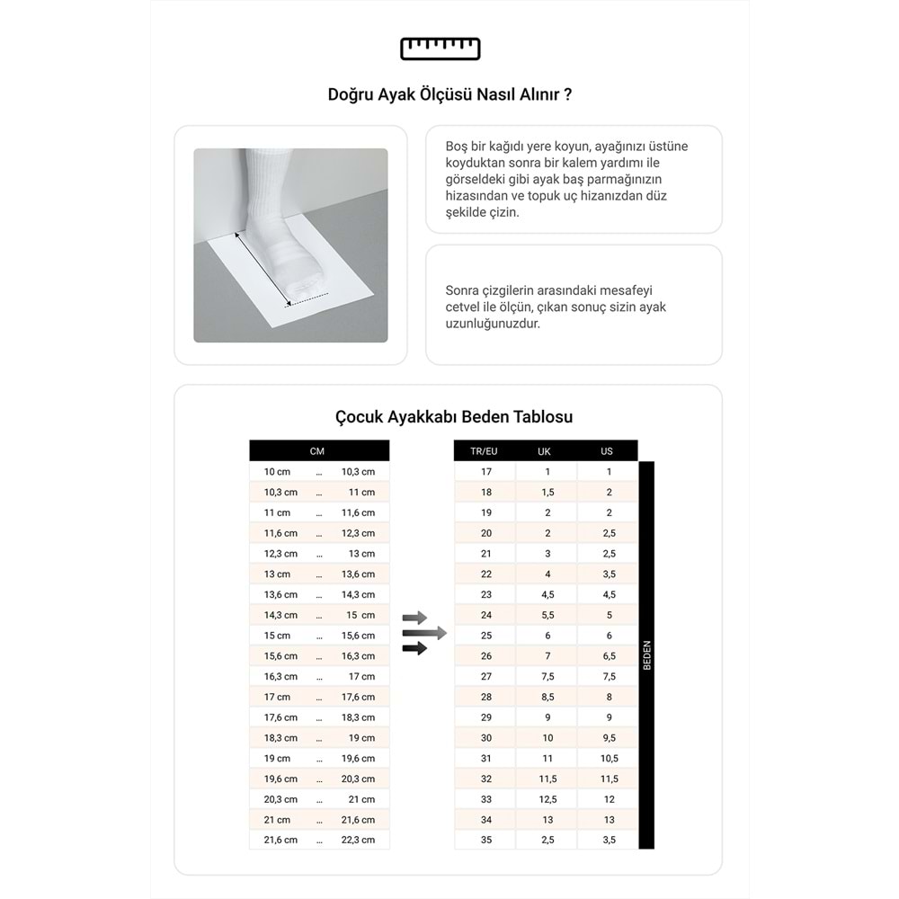 KİNETİX ZINGLE P 6FX ERKEK ÇOCUK SPOR AYAKKABI - BEYAZ - 30