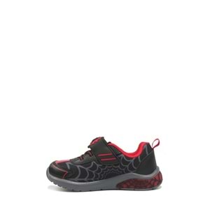 SPIDERMAN INSO.P6FX IŞIKLI ERKEK ÇOCUK SNEAKER - SİYAH - 30