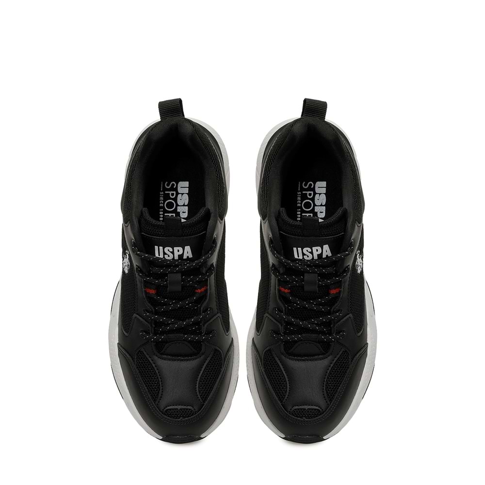 U.S. POLO ASSN. MAYBE WMN 6FX KADIN SNEAKER - SİYAH - 36