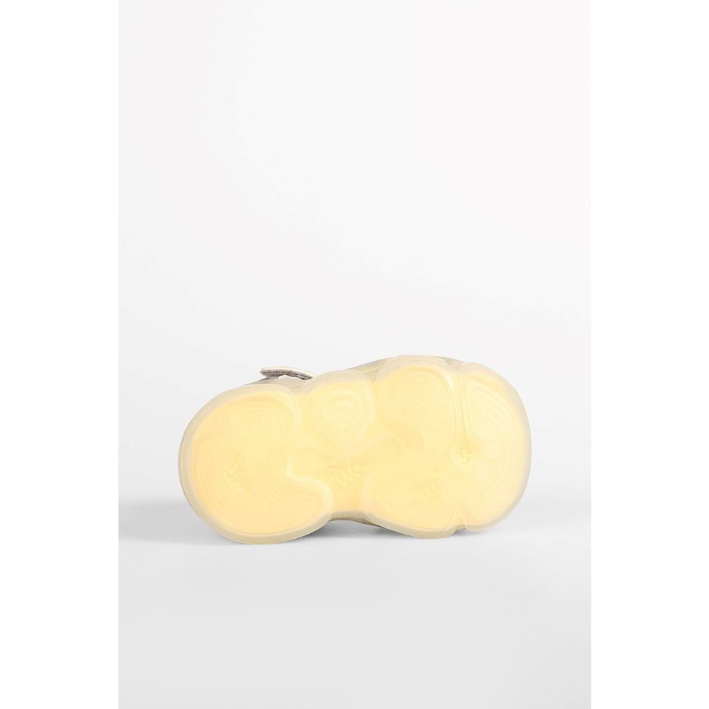 VİCCO MONROVİA IŞIKLI ERKEK BEBEK SANDALET - GRİ - 22