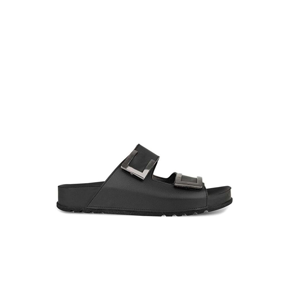 Muya Aspendos Anatomik Taban Kadın Terlik - Siyah - 40