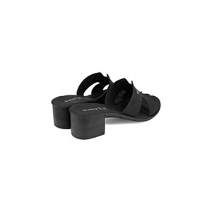 Muya İliyonse Anatomik Taban Kadın Terlik - Siyah - 40