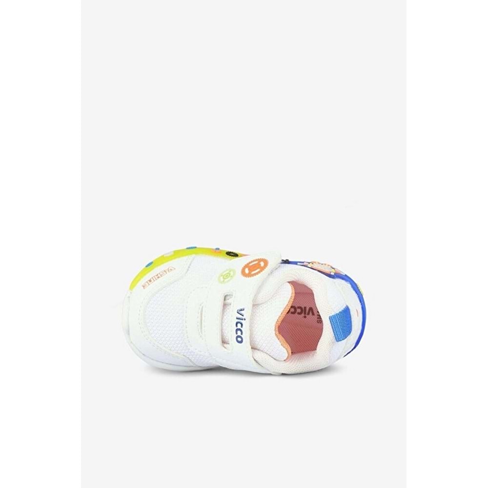 VİCCO FETİ ERKEK BEBEK İLK ADIM SNEAKER - BEYAZ - 20