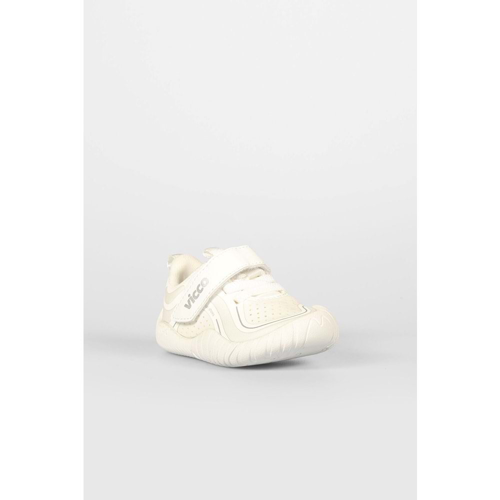 VİCCO YAOMİ UNİSEX BEBEK İLK ADIM SNEAKER - BEYAZ - 22