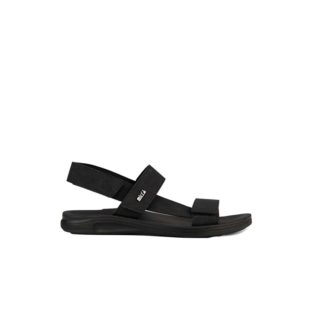 Muya İngoma Anatomik Taban Erkek Sandalet - Siyah - 40
