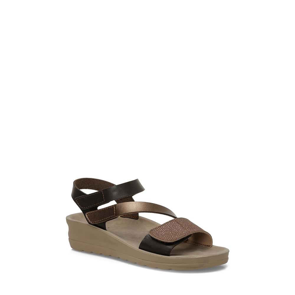 POLARİS 409106.Z6FX COMFORT KADIN SANDALET - BRONZ - 40