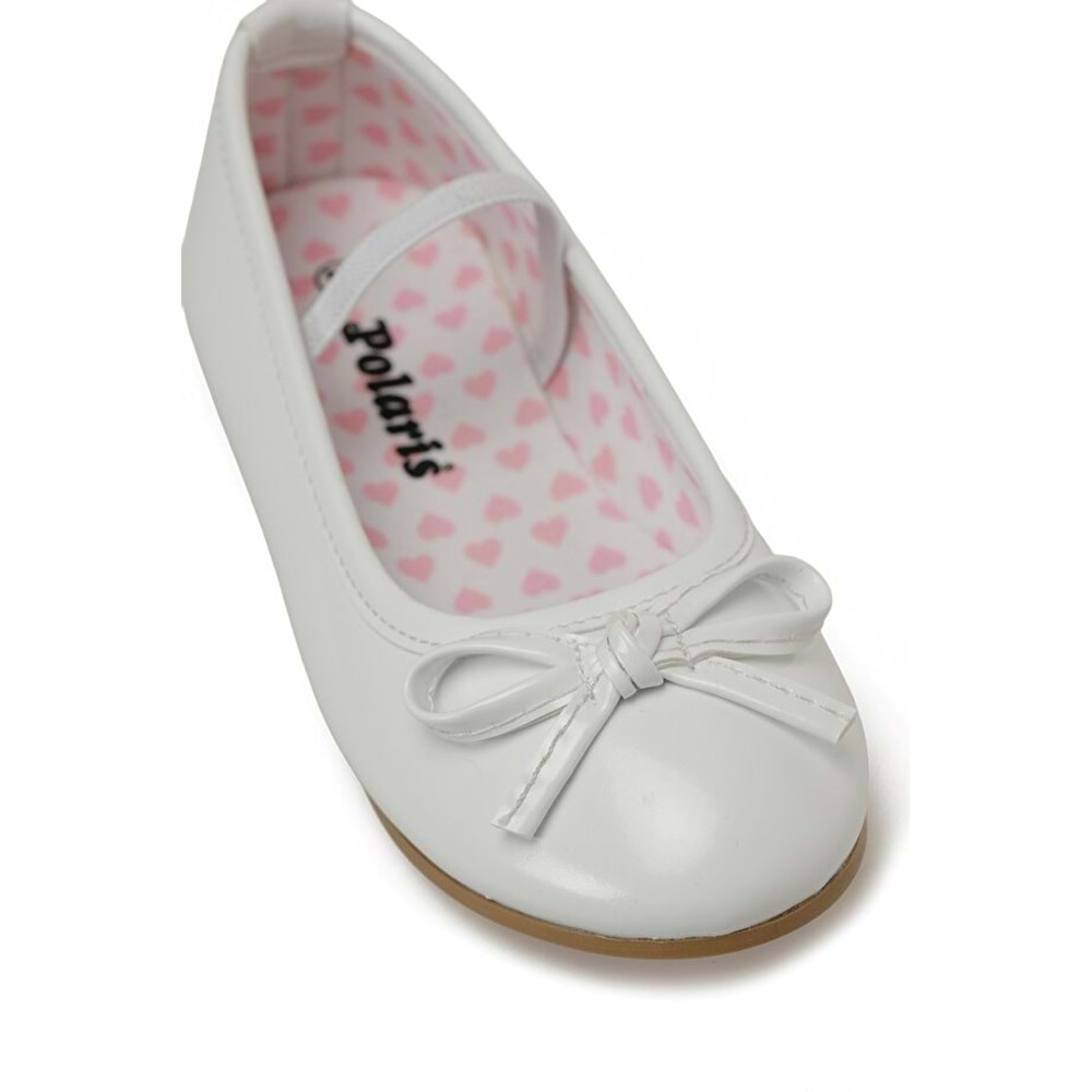 POLARİS RUGY.P6FX KIZ ÇOCUK BABET AYAKKABI - BEYAZ - 30