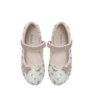 POLARİS BUTY.P6FX KIZ ÇOCUK BABET AYAKKABI - KREM - 30