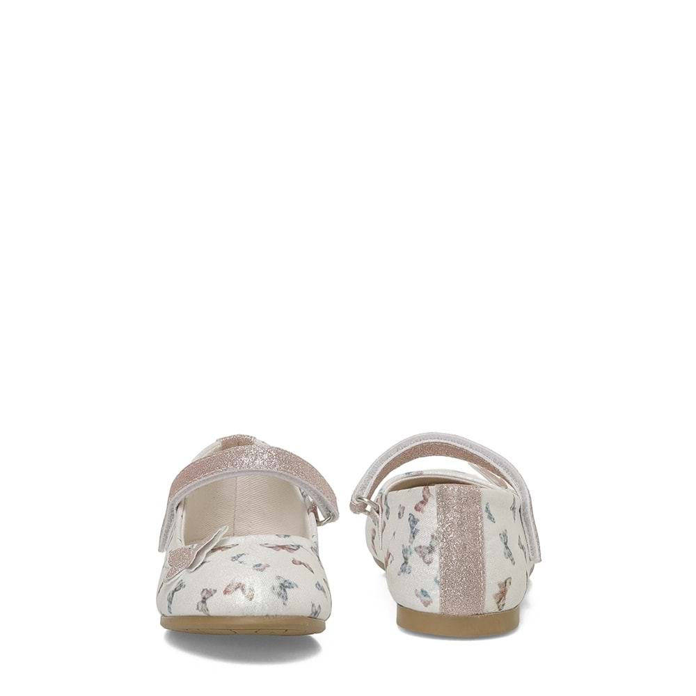 POLARİS BUTY.P6FX KIZ ÇOCUK BABET AYAKKABI - KREM - 30
