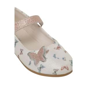 POLARİS BUTY.P6FX KIZ ÇOCUK BABET AYAKKABI - KREM - 30