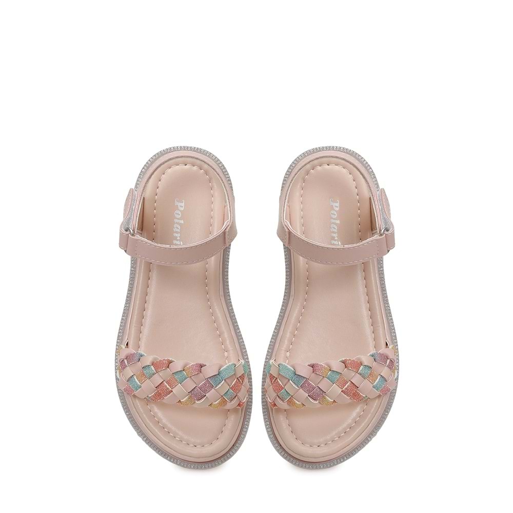 POLARİS İLOK.F6FX KIZ ÇOCUK SANDALET - PUDRA - 31