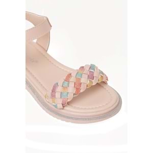 POLARİS İLOK.F6FX KIZ ÇOCUK SANDALET - PUDRA - 31