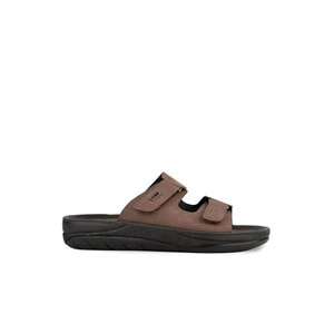 Muya Cuaj Anatomik Taban Dört Mevsim Erkek Terlik - Kahverengi - 40