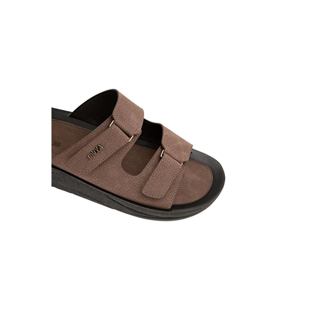 Muya Cuaj Anatomik Taban Dört Mevsim Erkek Terlik - Kahverengi - 40