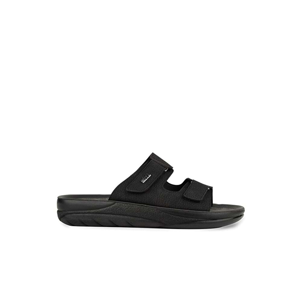 Muya Cuaj Anatomik Taban Dört Mevsim Erkek Terlik - Siyah - 40