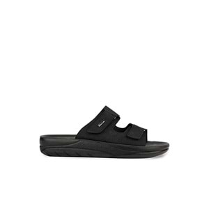 Muya Cuaj Anatomik Taban Dört Mevsim Erkek Terlik - Siyah - 40